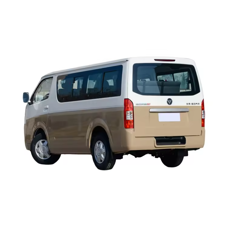 Factory Direct Sale 10 Seater Rhd/LHD Mini Passenger Bus Diesel/Gasoline/Electric Foton Cargo Van Mini Bus for Sale